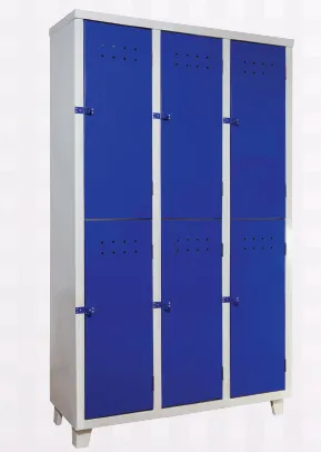 Шкаф шестисекционный для униформы ARM-406#1