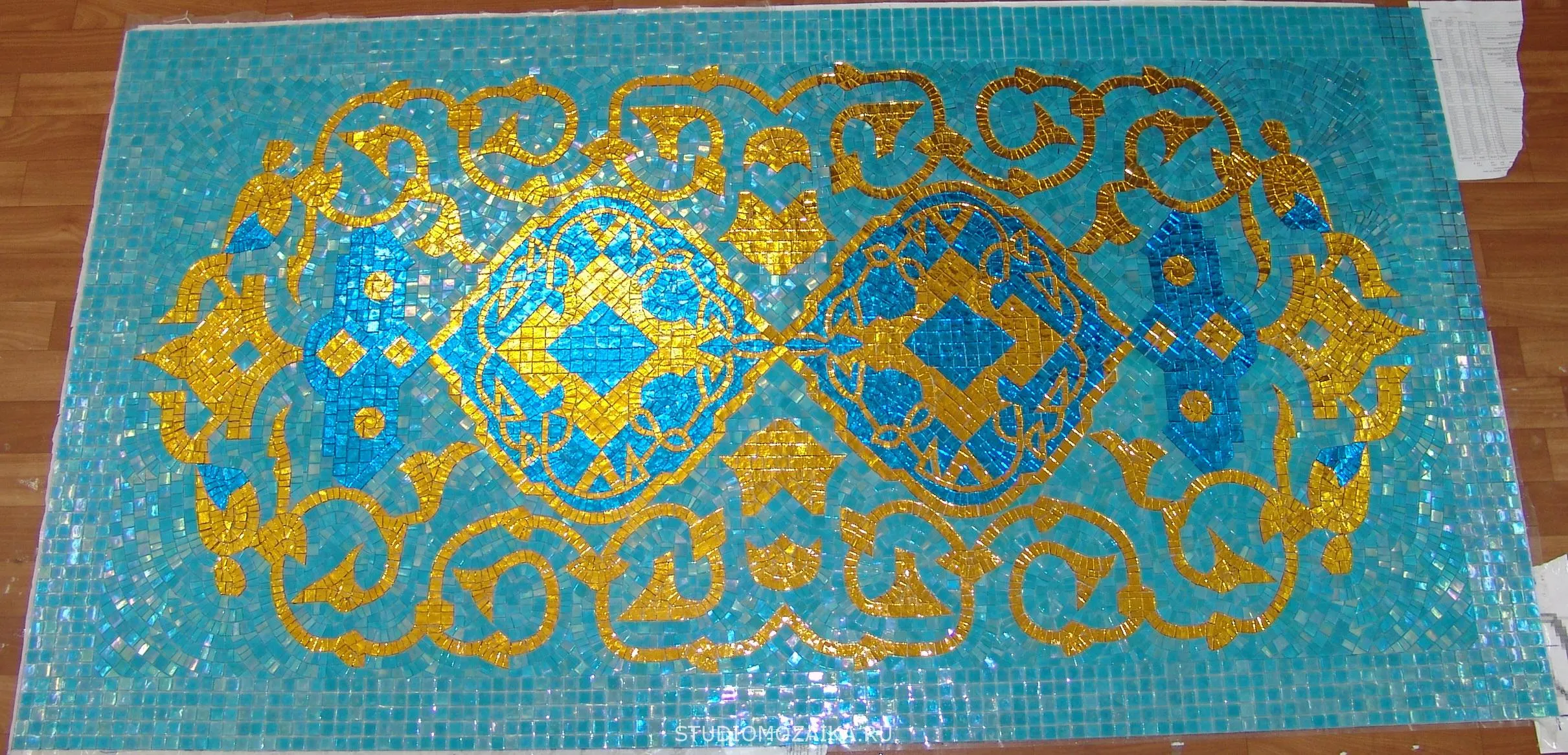 Панно из мозаики для бассейнов саун#5