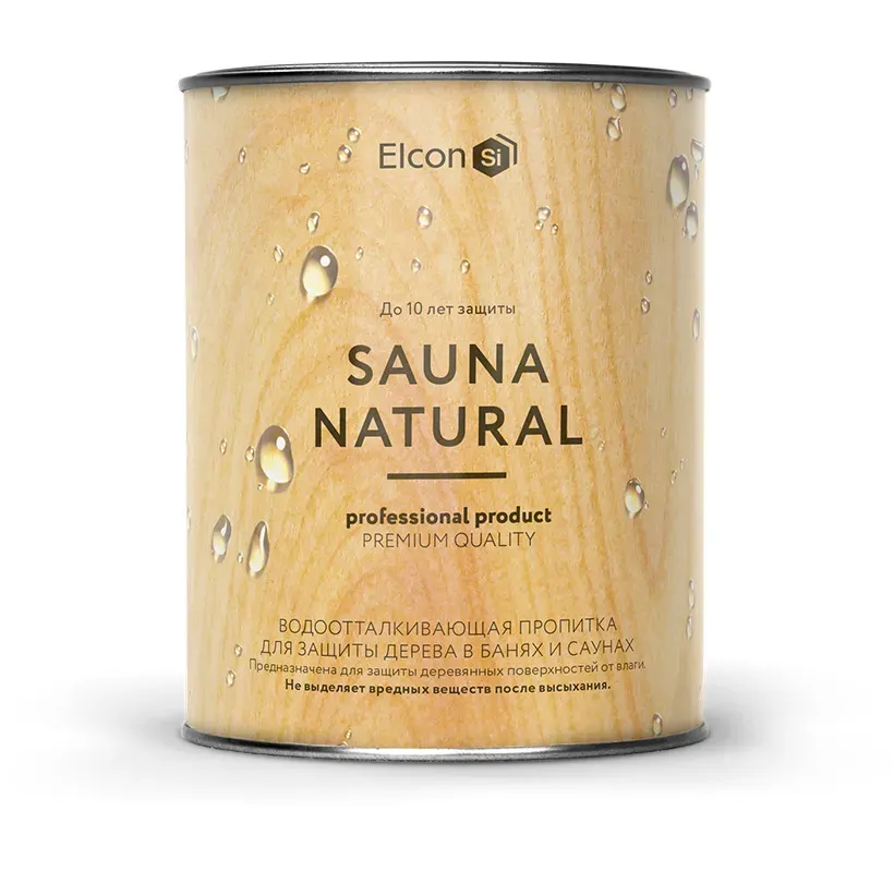 Водоотталкивающие пропитки Sauna Natural 0,9л#1