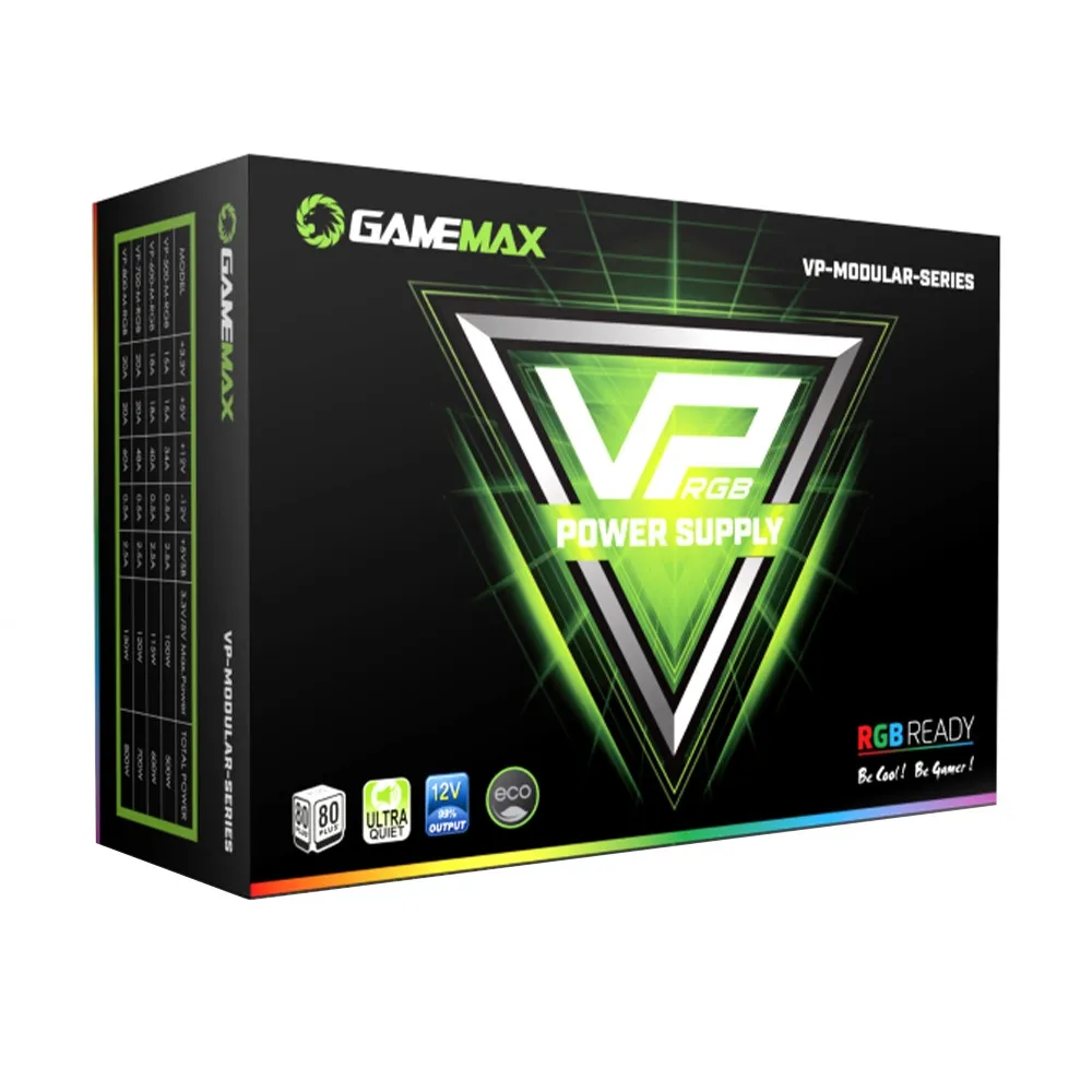 Блок питания GameMax VP-800-RGB-M 800W 80-PLUS Bronze#3