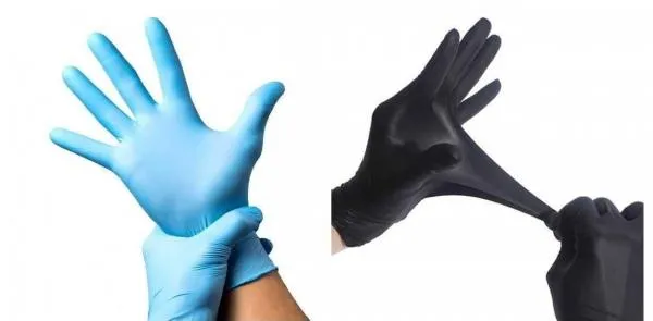 Нитровиниловые перчатки#1