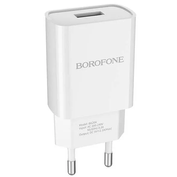 Проводное зарядное устройство Borofone BA20A#1