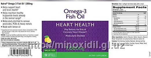 Рыбий жир Омега-3, со вкусом лимона, 1000 мг#2