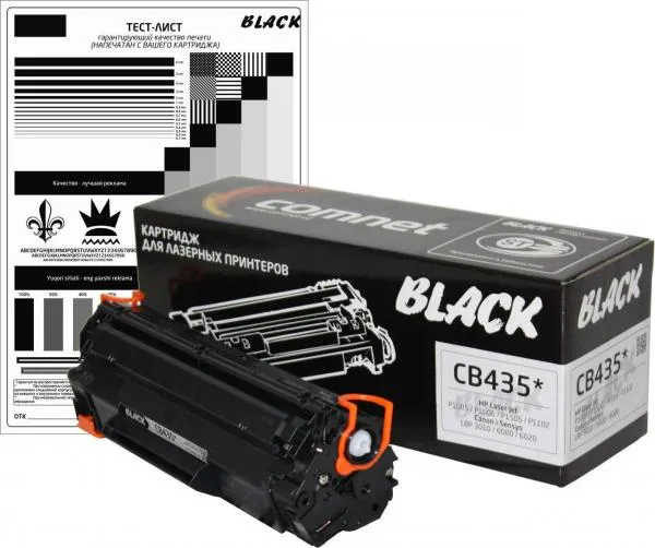 Картридж лазерный HP LJ CB435A/CB436A/88/285 universal Black#1