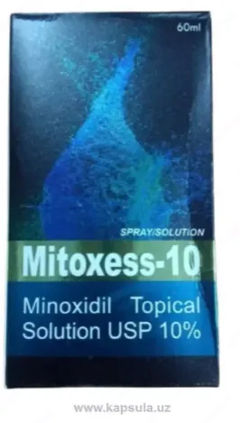 Средство для роста бороды и волос Mitoxess 10#1
