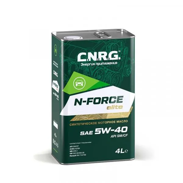 C.N.R.G. N-FORCE ELITE 5W40 SM/CF синтетическая моторное мас#1