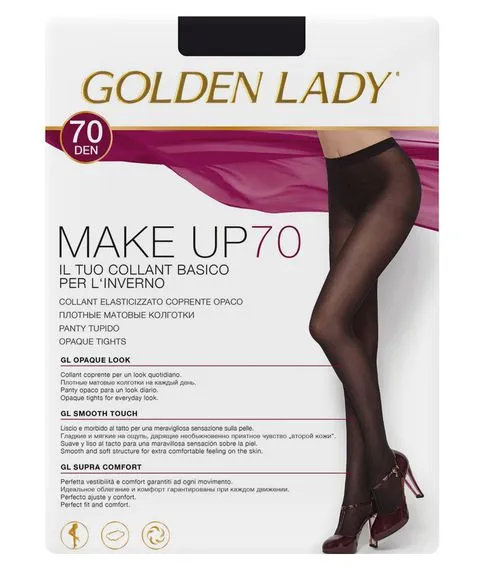 Колготки Make Up 70 Den Nero Golden Lady#1