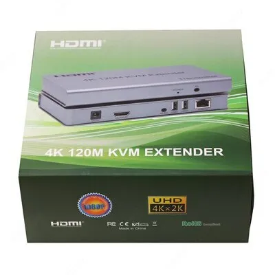 Адаптер KVM-удлинитель HDMI 4K на 120м#1