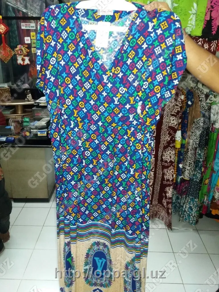 Штапельная платья №106. производство Индонезия#1