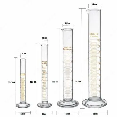 Измерительный цилиндр, материал стекло, 500 мл#1