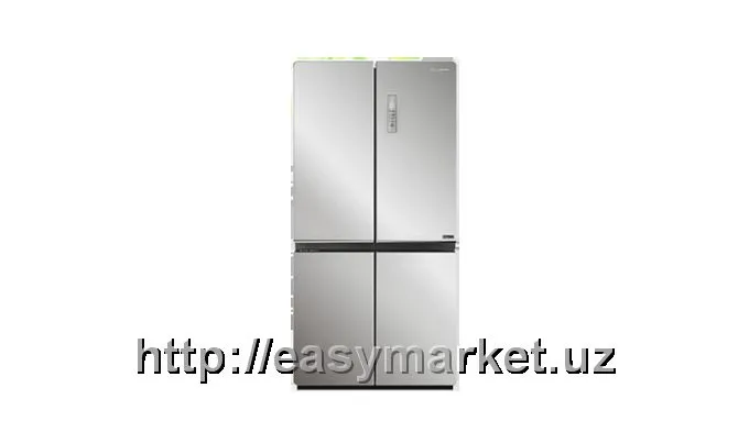 Холодильник Midea HQ-690WEN Стальной#1