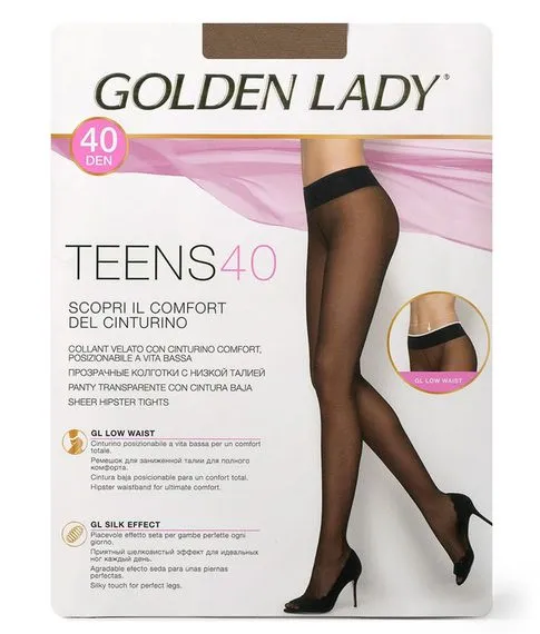 Колготки женcкие Golden Lady Teens Melon, 40 ден#1