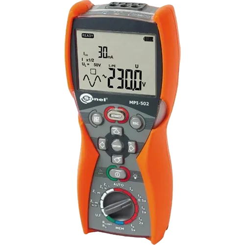 MPI-502 — измеритель параметров электробезопасности электоустановок#2
