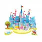 Картонный 3D-мини-пазл "Голубой замок"#2