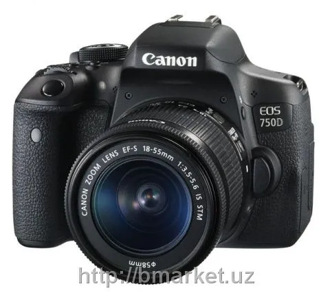 Canon EOS 750D Kit 18-55 IS STM (черный)#1