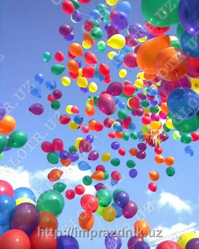 Воздушные шары наполненные гелием#1
