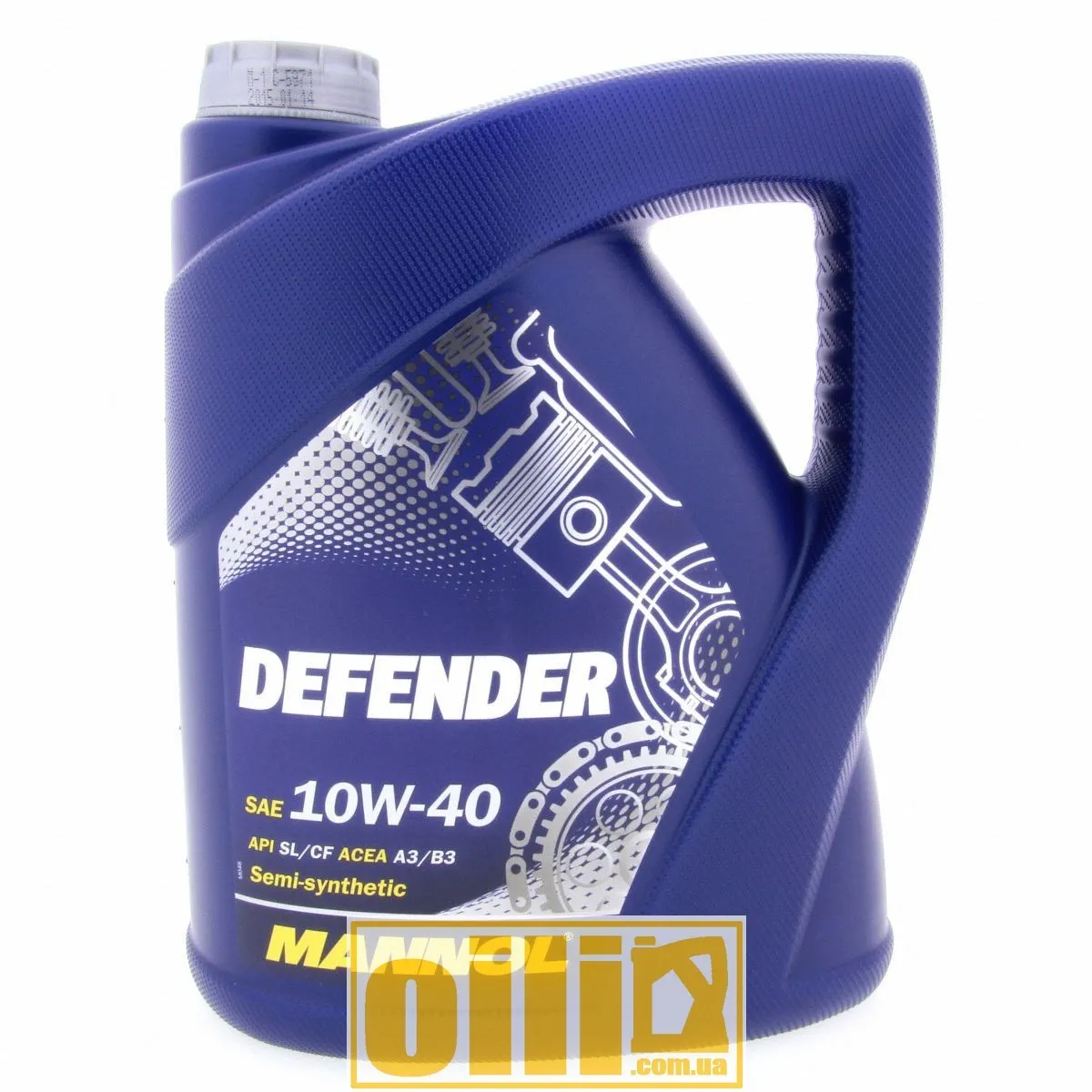 Моторное масло Mannol STAHLSYNT DEFENDER 10w40   API SL/CF 4+1л#3