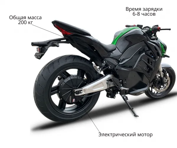 Электрический мотоцикл Z1000 - на заказ#2