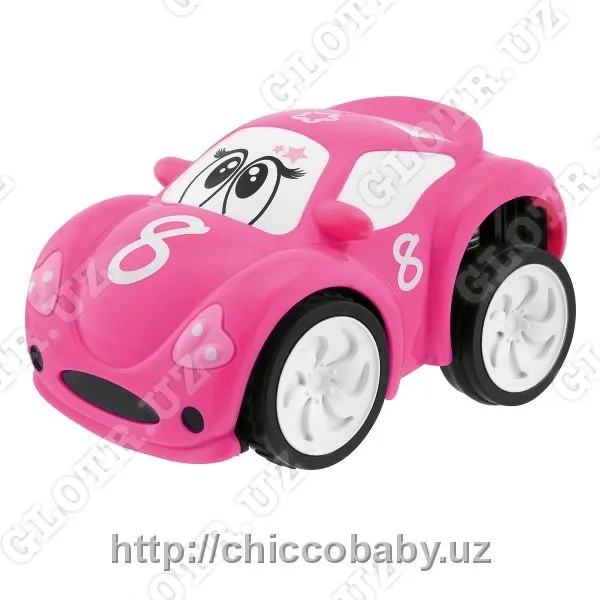 Машинка гоночная "Turbo Touch PinkPower"#1