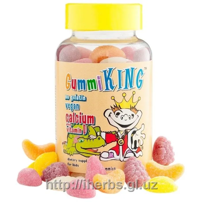 Gummi King, Кальций с витамином D для детей#1
