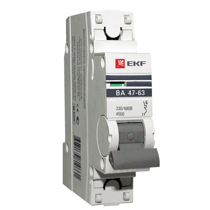 Автоматический выключатель ВА 47-63, 1P 0,5А (C) 4,5kA EKF 8600 2#1