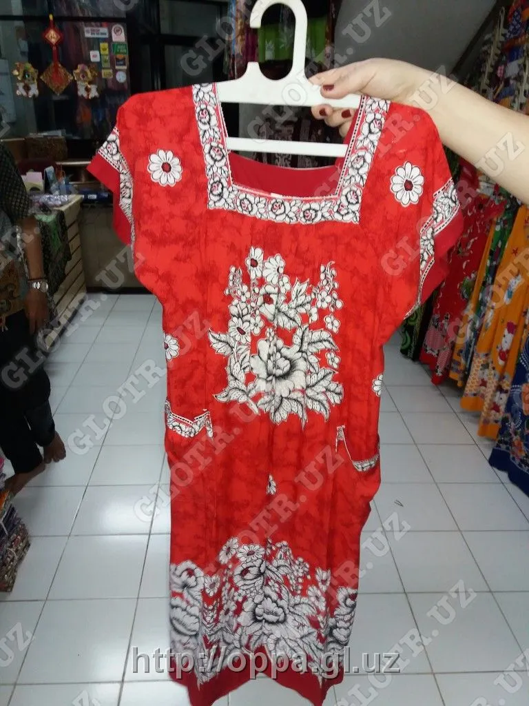 Штапельная платья №101. производство Индонезия#1
