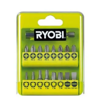 Набор бит 17 предметов Ryobi RAK17SD (5132002550)#1