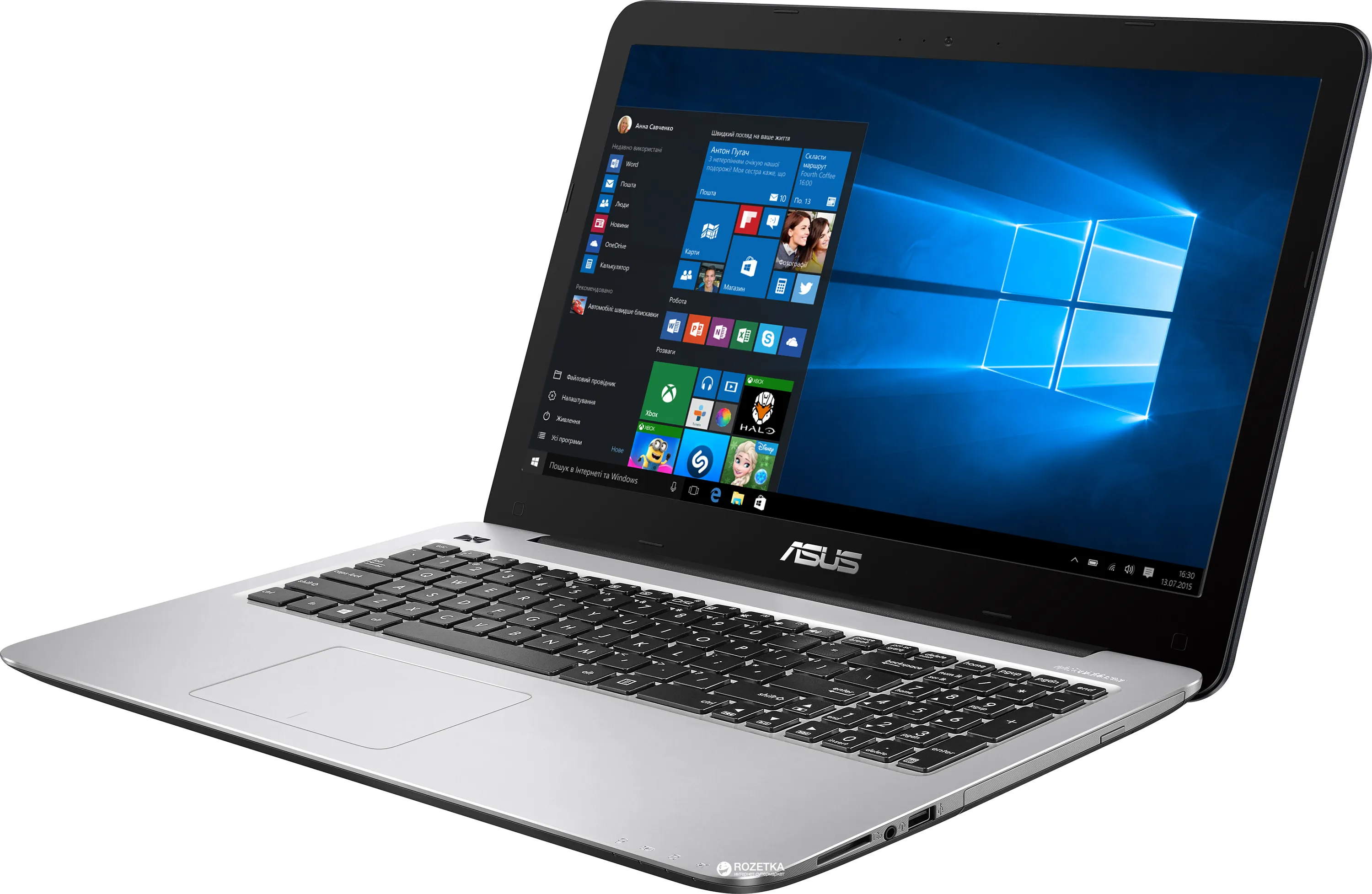 Ноутбук ASUS R540U/ Intel i7-7500U/ 8 GB DDR3/ 1000GB HDD /15.6" HD LED/ 2GB ATI Radeon R5 M420 /DVD / RUS#4