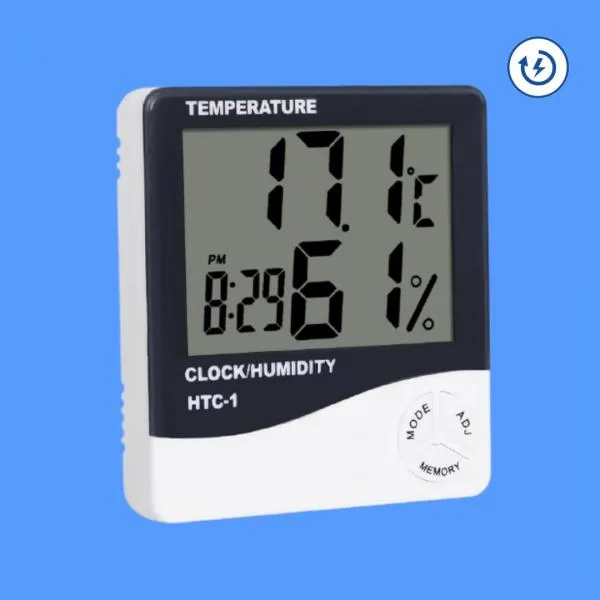 Цифровой термогигрометр HTC-1#1