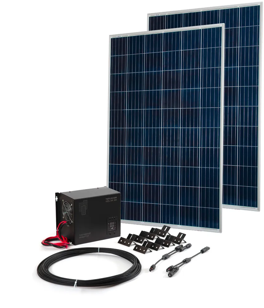 Комплект Teplocom Solar-800 + Солнечная панель 250Вт х 2#1