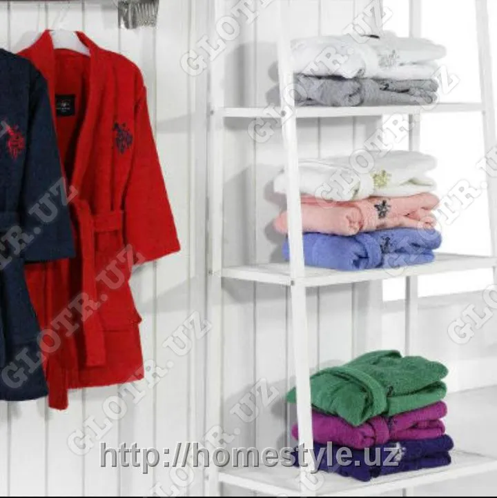 Махровые банные халаты USPA BARNOZ для ребенка в возрасте от 3-4 года до 9-10 год#1