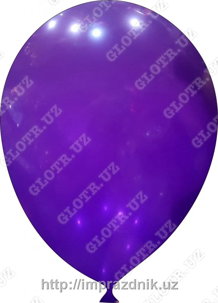 Латексный шар 9"/23см "Фиолетовый" 100шт#1