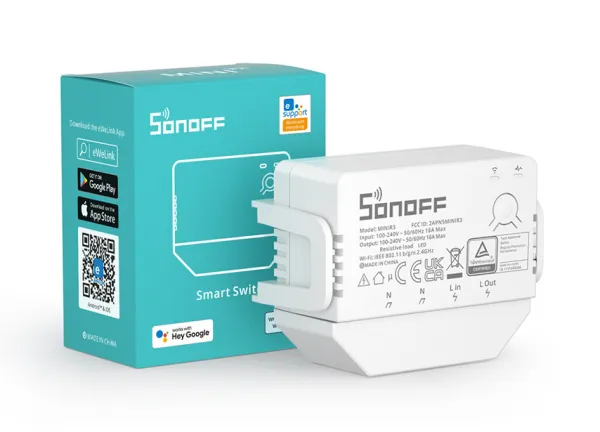 Устройство Sonoff Mini R3 - Wi-Fi Smart Switch#1
