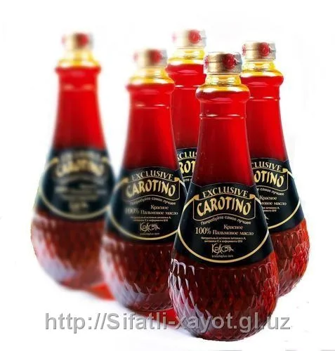 Красное пальмовое масло "Carotino" 1100 гр#1