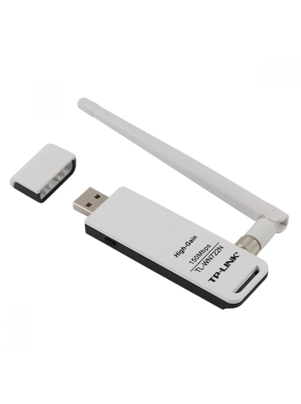 WiFi адаптер TL-WN722N High Gain Wireless N USB Adapter, Atheros, 1T1R, 2.4GHz, 802.11n/g/b, 1 detachable antenna#2
