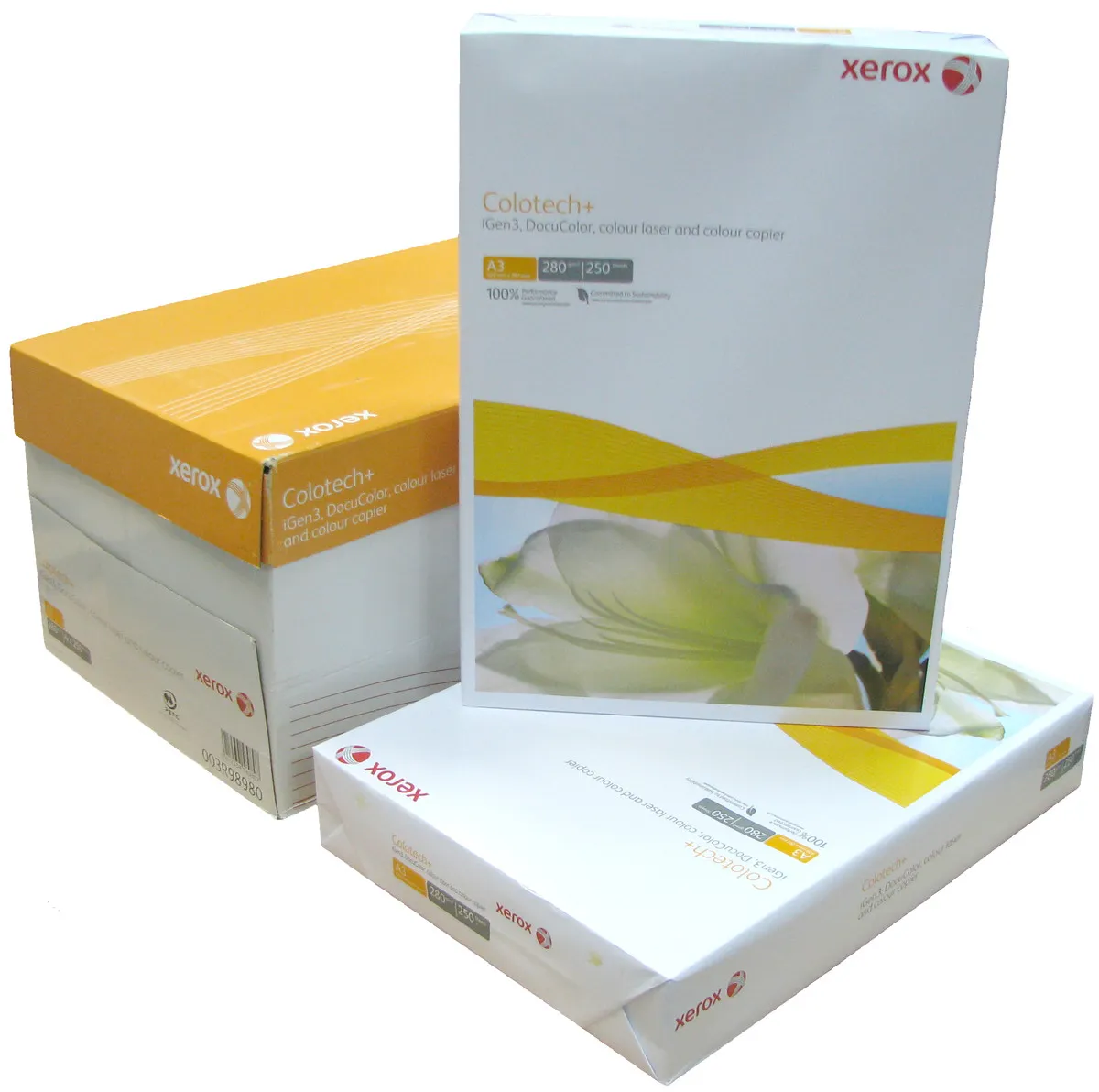 Бумага для цветной печати Xerox Colotech Plus Gloss 140 гр/м2 SRA3#6