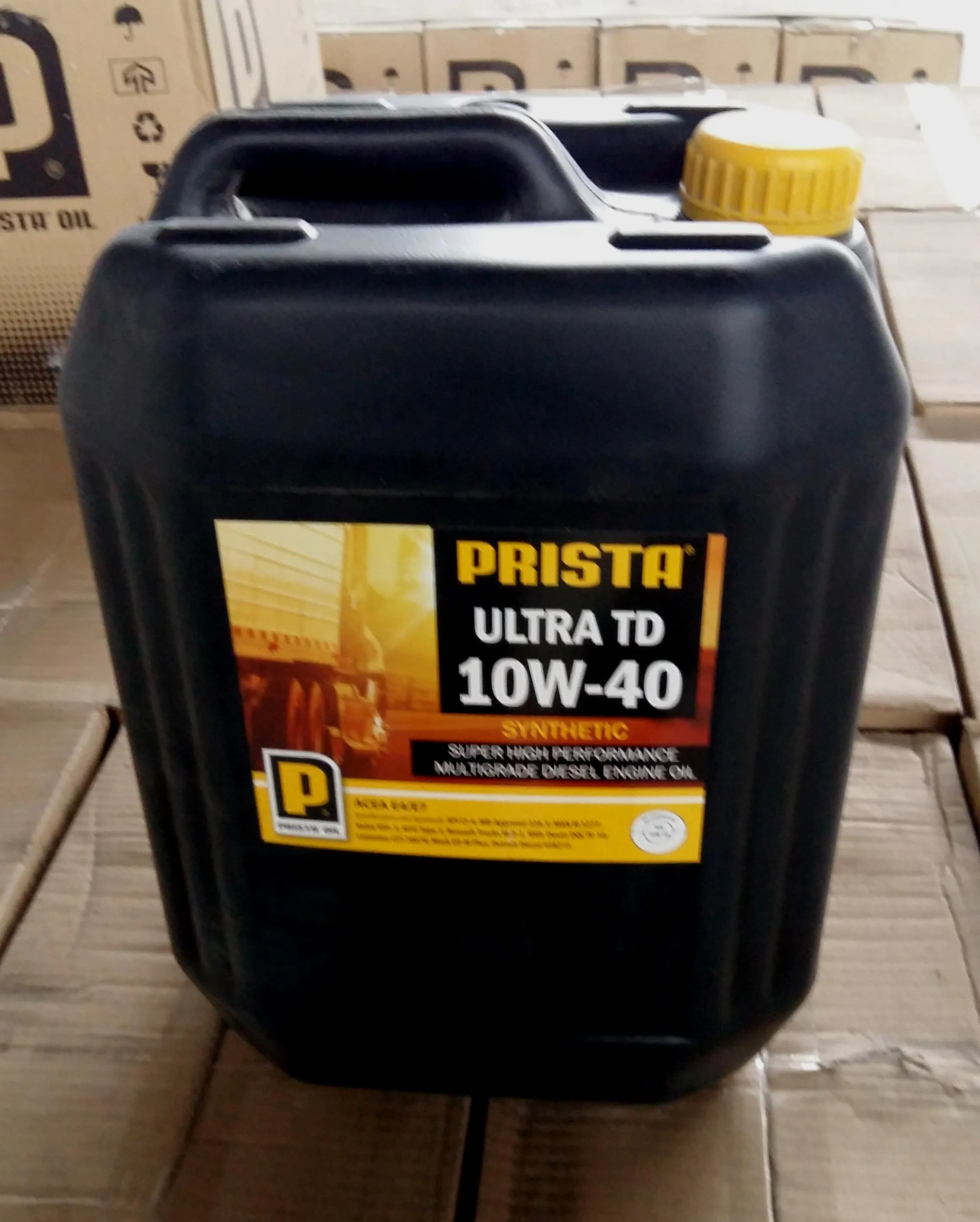 Моторные масла для тяжелой техники Prista Ultra TD 10W-40 (20 L)#2