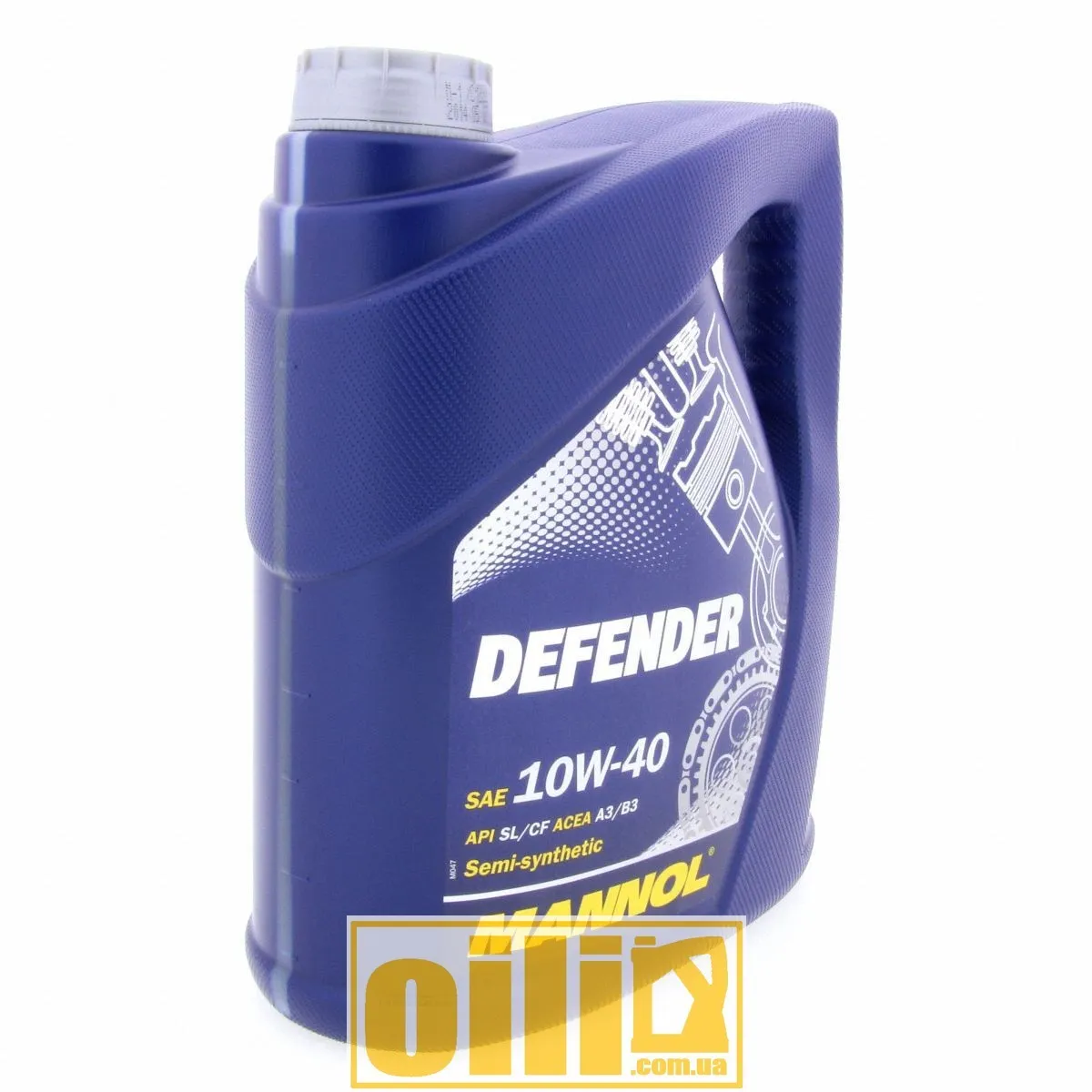 Моторное масло Mannol STAHLSYNT DEFENDER 10w40   API SL/CF 60л#3