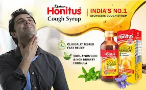 Хонитус сироп от кашля (Honitus Herbal Cough Remedy) Dabur, 100 мл#3