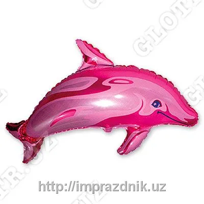 Шары фольгированные "Морские дельфины"#2