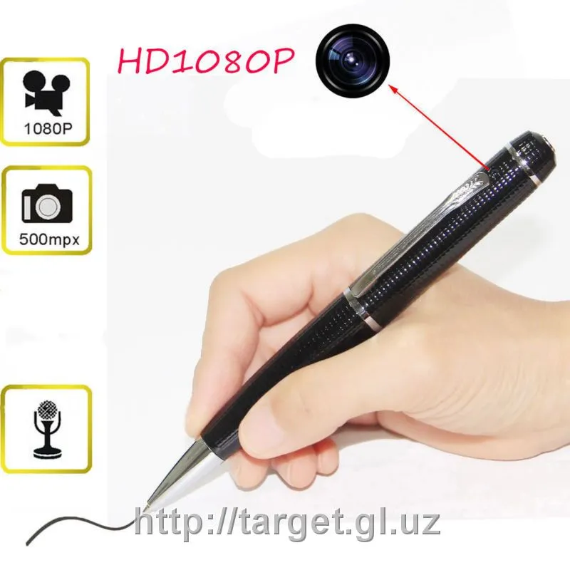 Ручка скрытая камера, видеозапись Full HD 1080P, 32GB#1