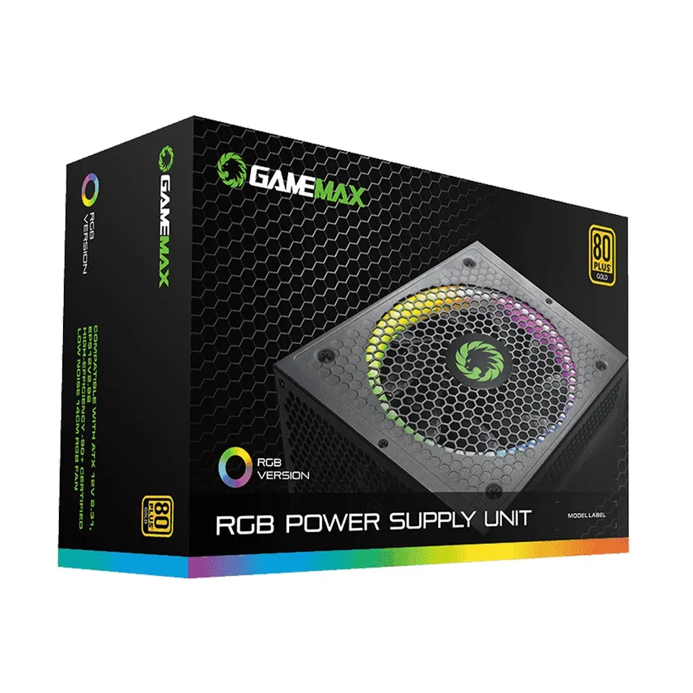 Блок питания GameMax RGB850 850W Rainbow 80-PLUS Gold#3
