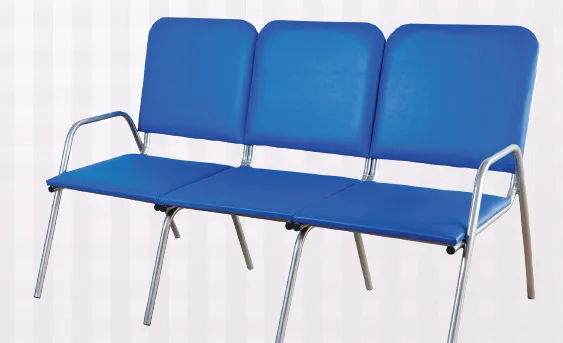 Трёхсекционный стул для фойе ARM-313#1