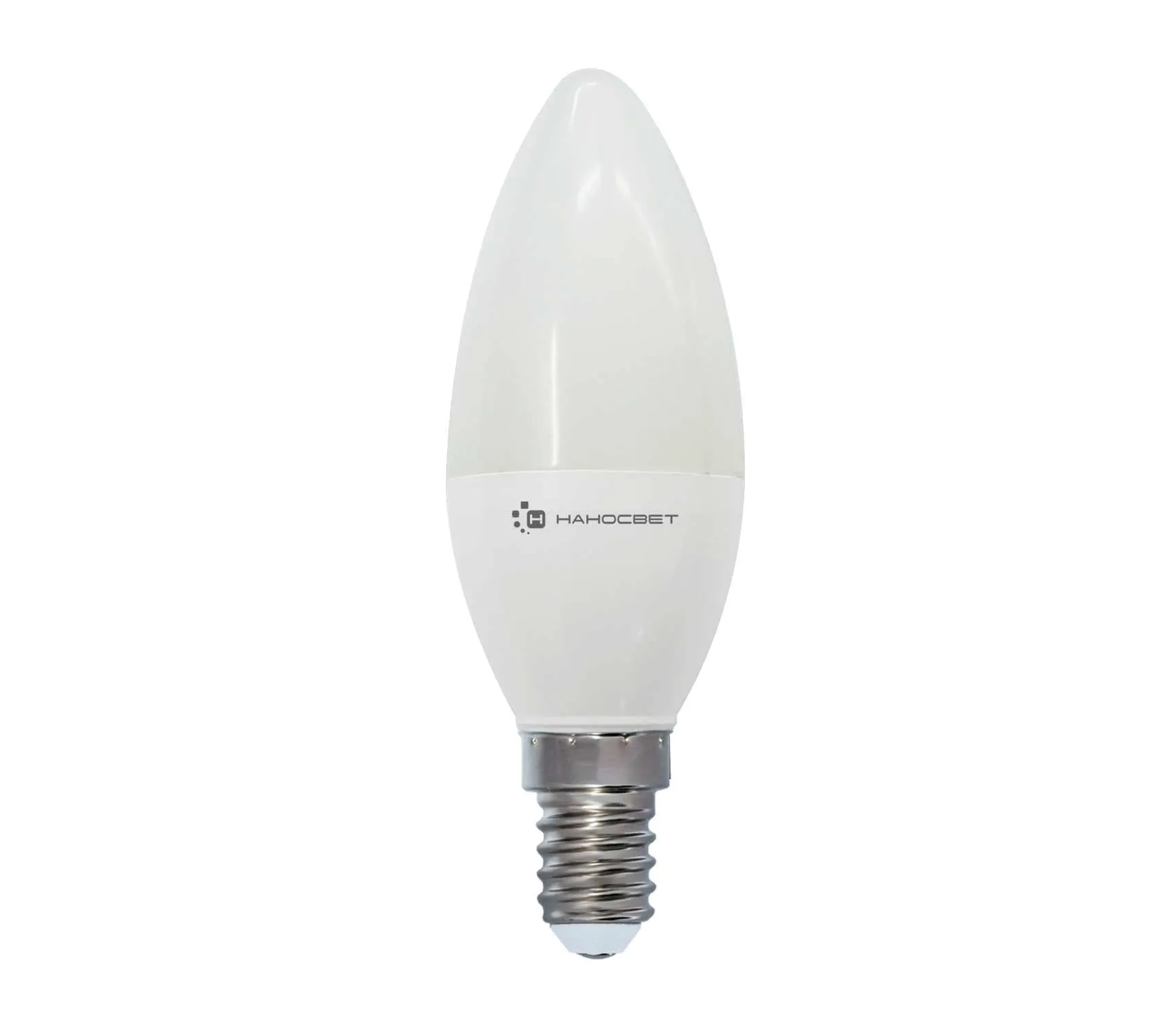 Светодиодная лампа LED Decora Flame SilverE14 6000K#8