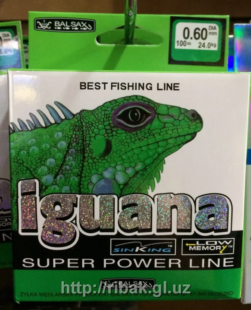 Леска iguana 0.60mm#1