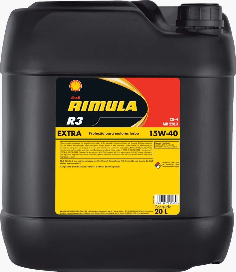 Shell Rimula R3X 15W-40, CI-4 моторное масло#2