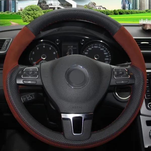2015 новое высокое качество из натуральной кожи руль для Chevrolet#7