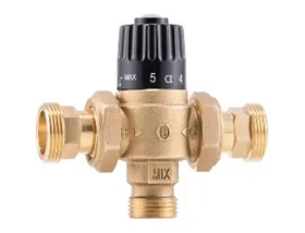 Термостатический смесительный клапан G 1 KVS 1,8 35-60*C c ракором#1