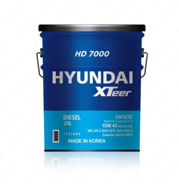 Моторное масло Hyundai Xtееr HD 7000 15W-40#1