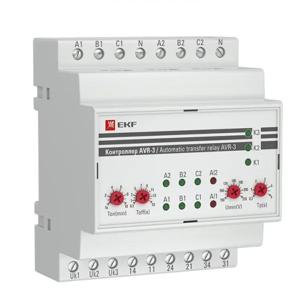 Контроллер АВР на 2 ввода с секционированием AVR-3 PROxima#1